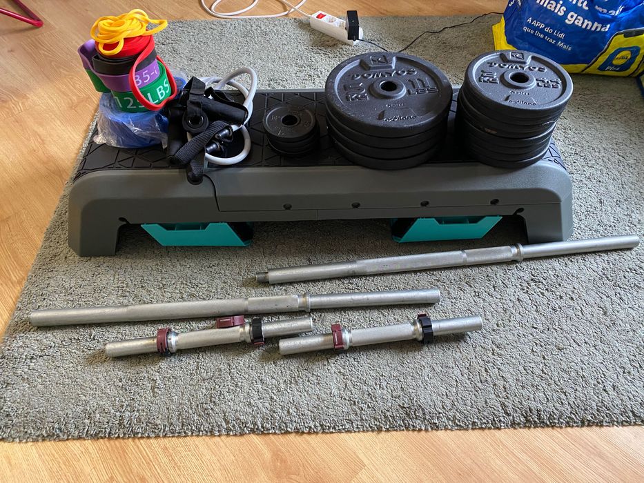 Kit academia em casa