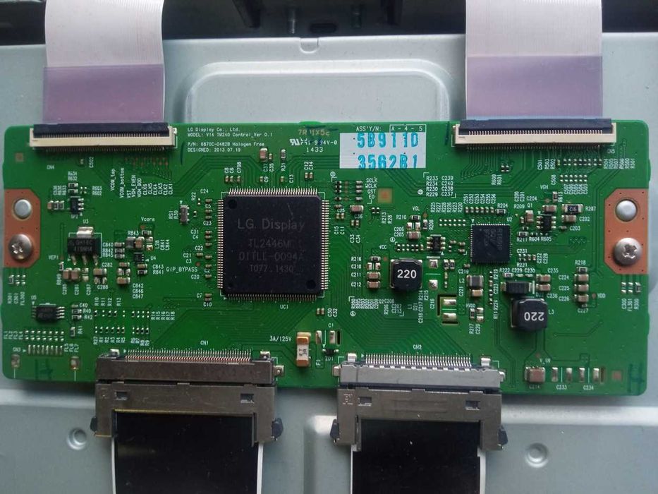 Telewizor PANASONIC TX-42AS650E zasilacz, płyta główna, logika - części.