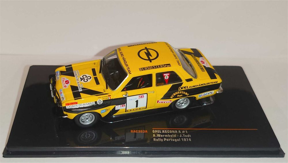 Ixo - Opel Ascona A - Rally de Portugal 1974 - Achim Warmbold