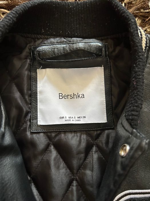 Casaco cabedal Bershka