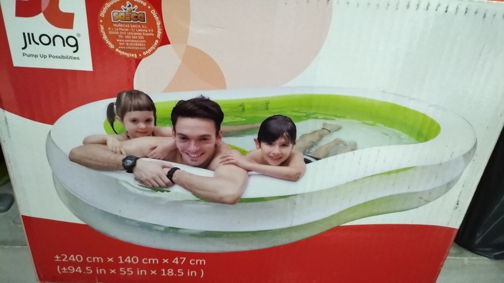 Piscina insuflável jilong