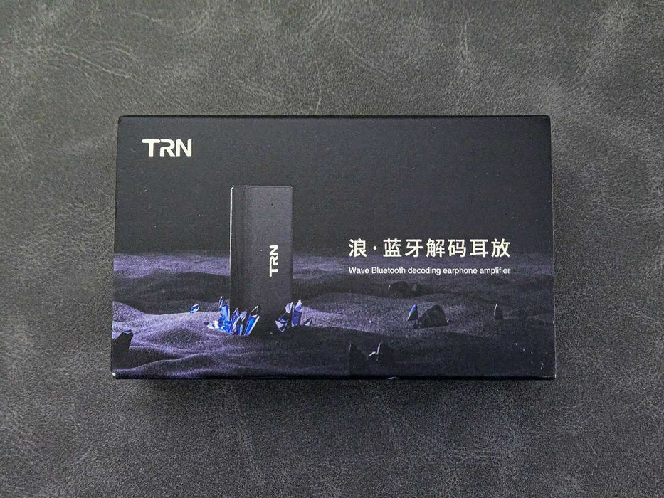 Портативный ЦАП усилитель ресивер TRN WAVE (2xCS43198) Bluetooth 6.0 LDAC баланс 4.4мм 205мВт