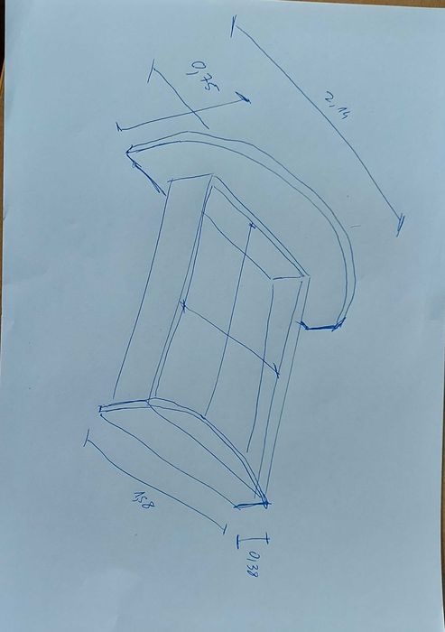 Cama de casal para colchão de 140x190
