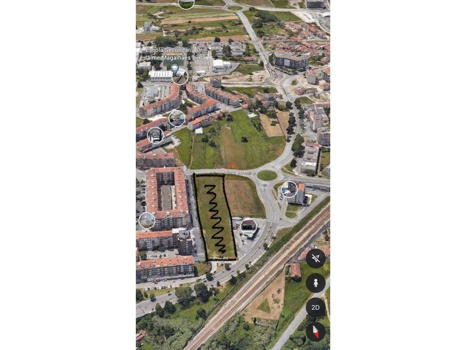 Plot for High-Rise Construction in the Center of Esgueira!