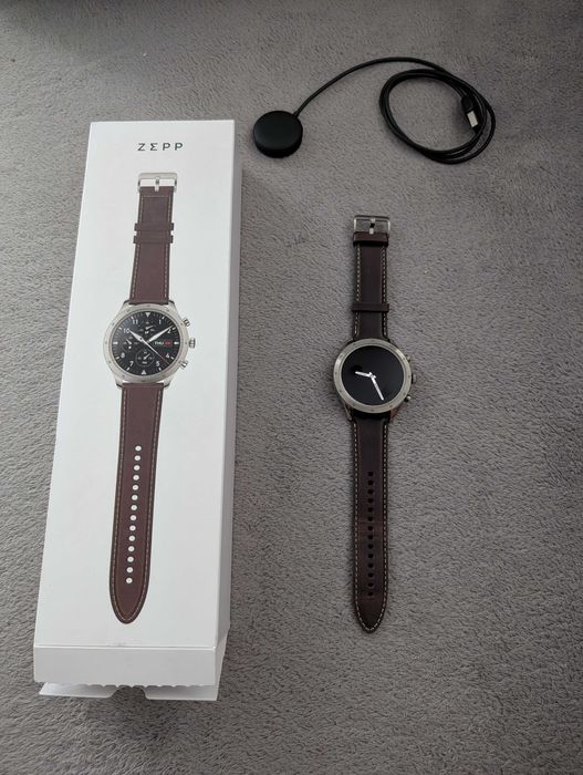 Huami Zepp Z Amazfit Titanium Титан Смарт Часы Годинник Мужские Brown