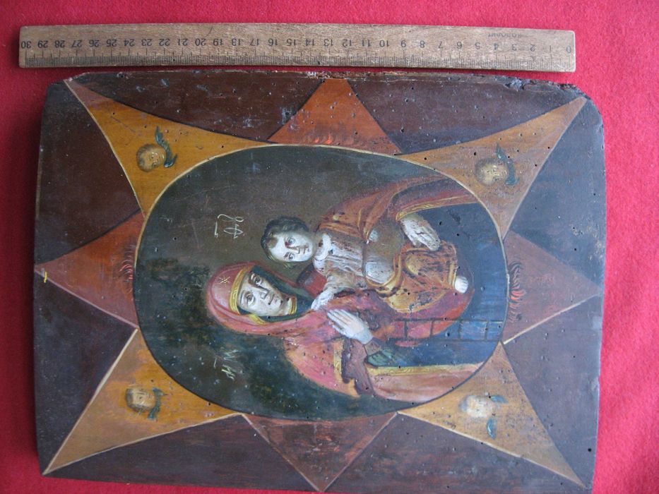 Икона Неопалимая Купина в киоте