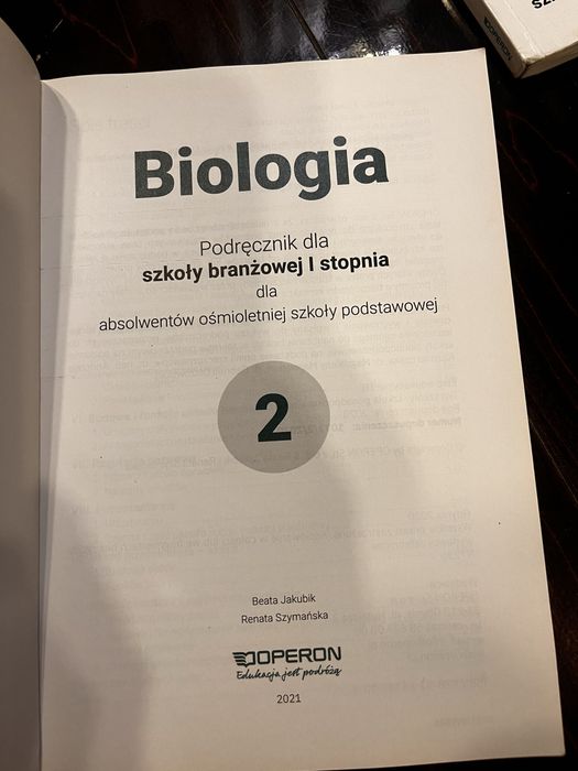 Podręczniki do szkoły branżowej kl2