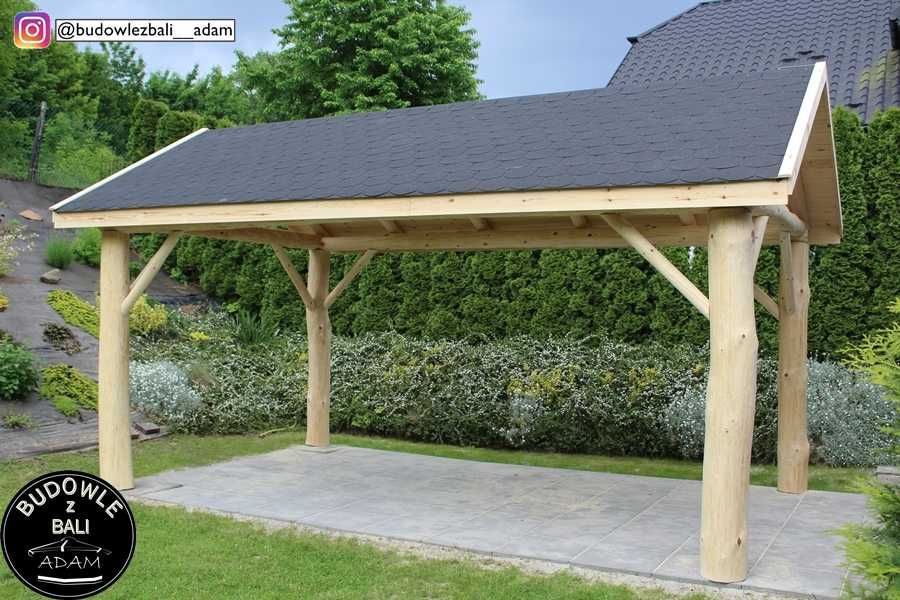 Altana, Altanka z Bala, Wiata garażowa z Bali (transport, montaż)