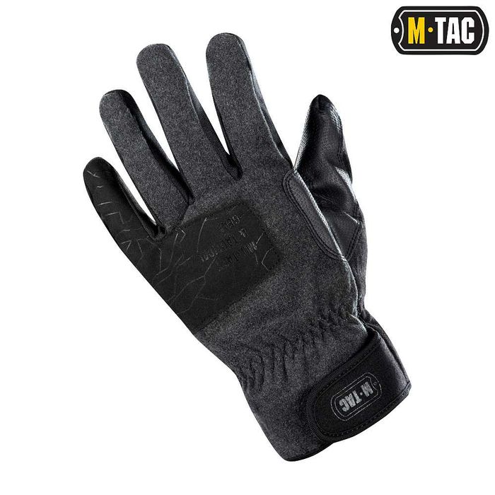M-Tac рукавички зимові теплі Extreme Tactical Dark Grey