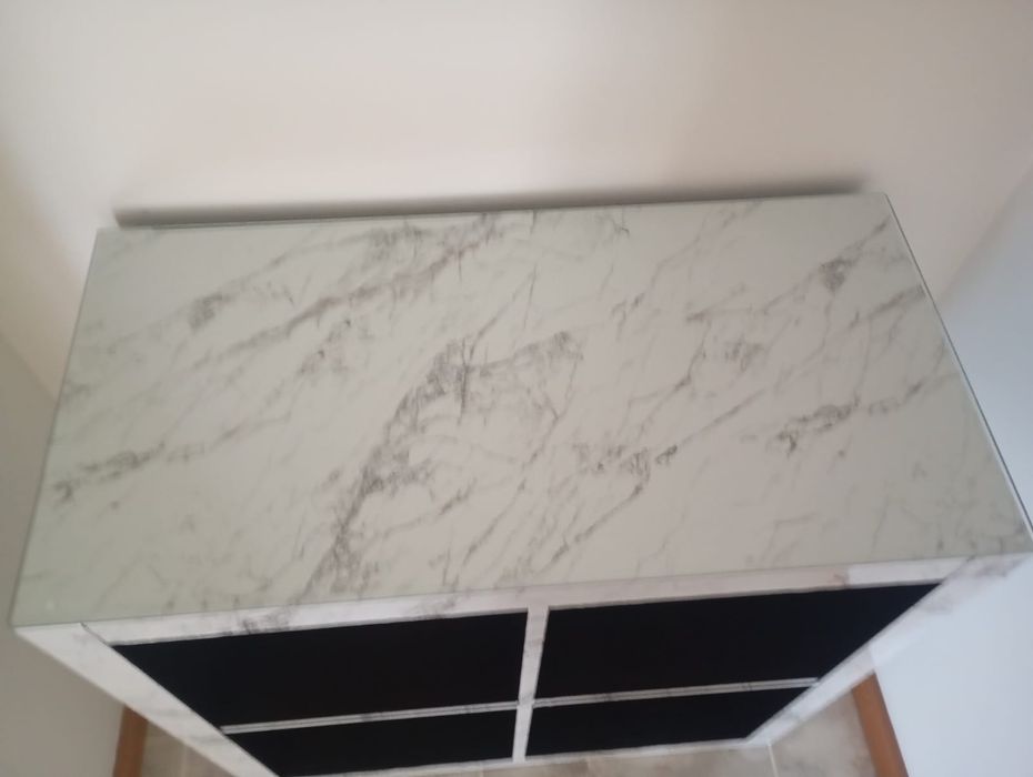 Móvel ikea forrado