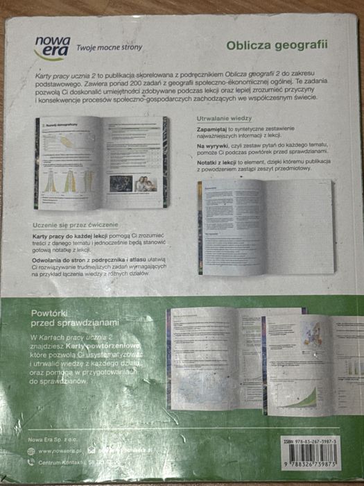 Karty pracy Oblicza geografii 2 Nowa Era