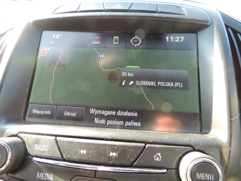 Wyświetlacz Navi samochodowe Opel Insignia '13 lift