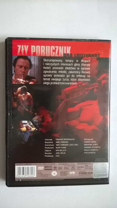 Zły porucznik film na CD z Harvey Keitel