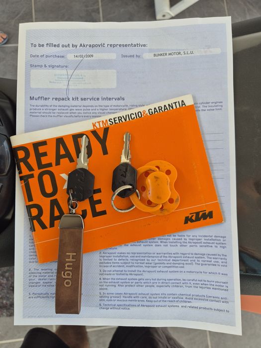 KTM SuperDuke 990 de 2009 c/ 17.000km