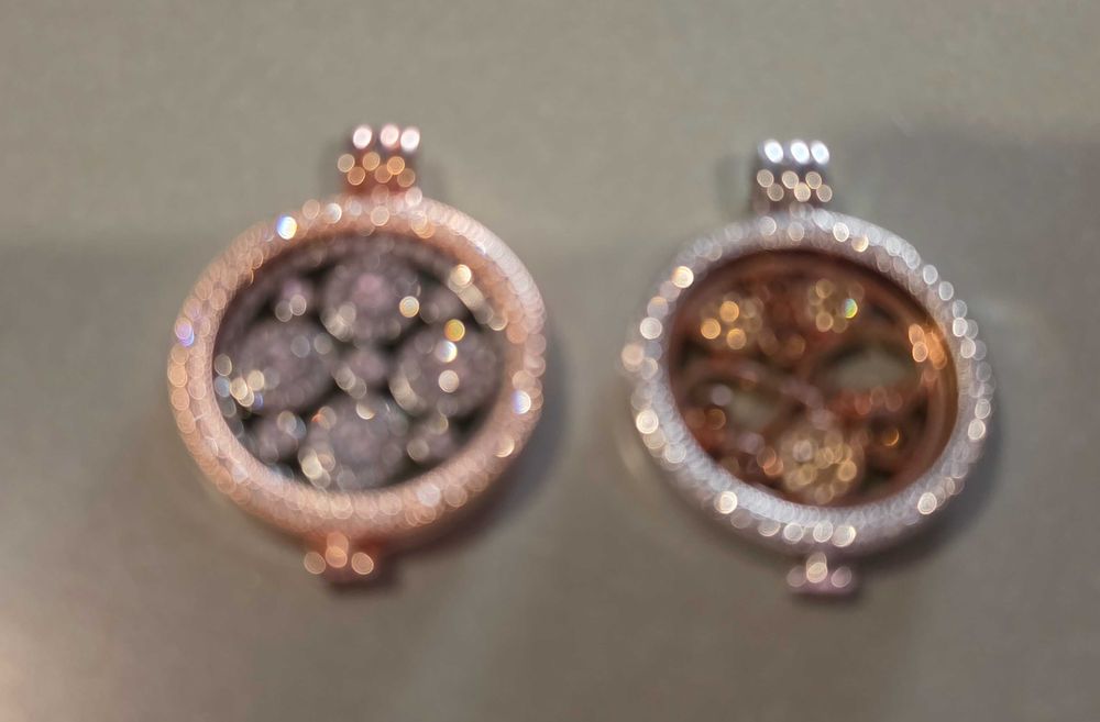 Pendente Moeda 33 mm variável Pingente Medalhão Moldura