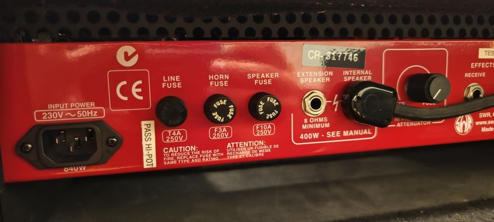 Amplificador para baixo SWR Super redhead