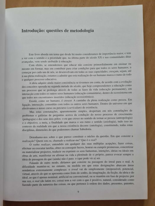 Livro "A Realização do Ser Humano" de José Ribeiro Dias