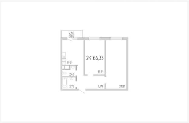 Продам 2х кімнатну квартиру в ЖК 57 Перлина, Море, парк, балкон