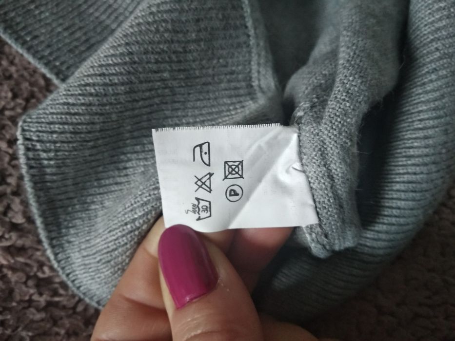 Sweter męski w romby NOWY