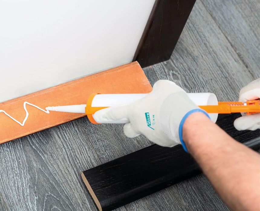 Rękawice robocze ACE Pure White, 10 par, EN 388