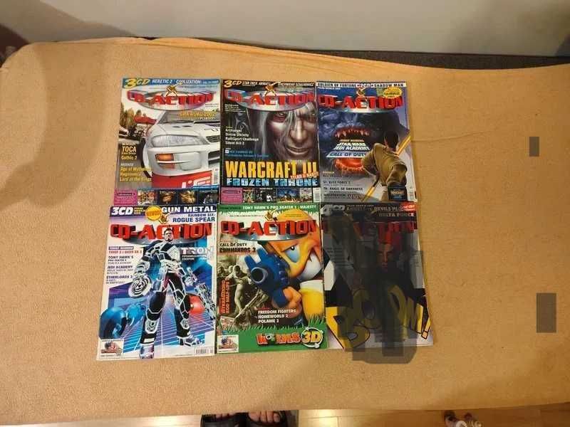 CD action 2003r 5 sztuk pc