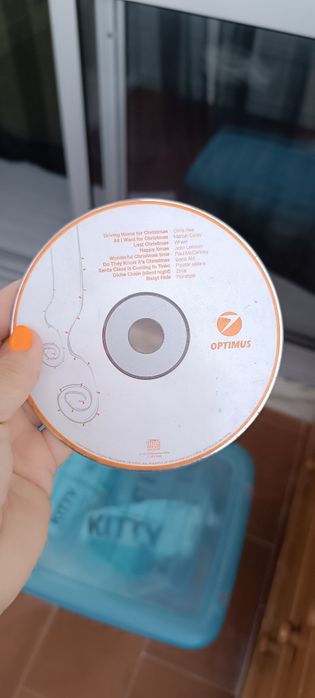 2 CDs música de Natal. Usados