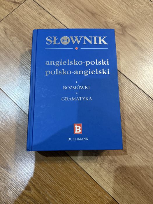 Słownik angielsko-polski polsko-angielski 3 w 1 rozmówki gramatyka