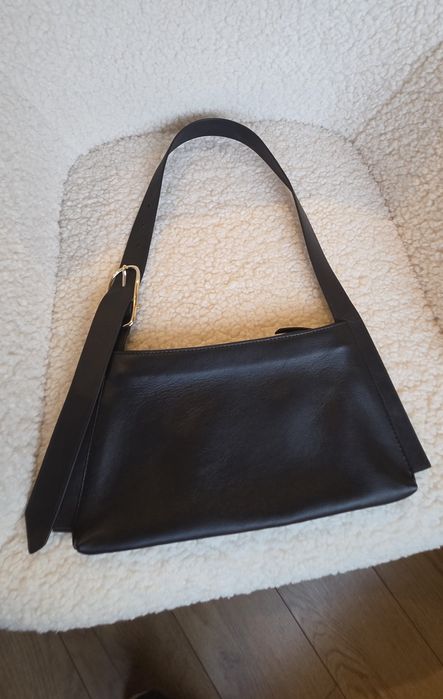 Torba damska skórzana Massimo Dutti