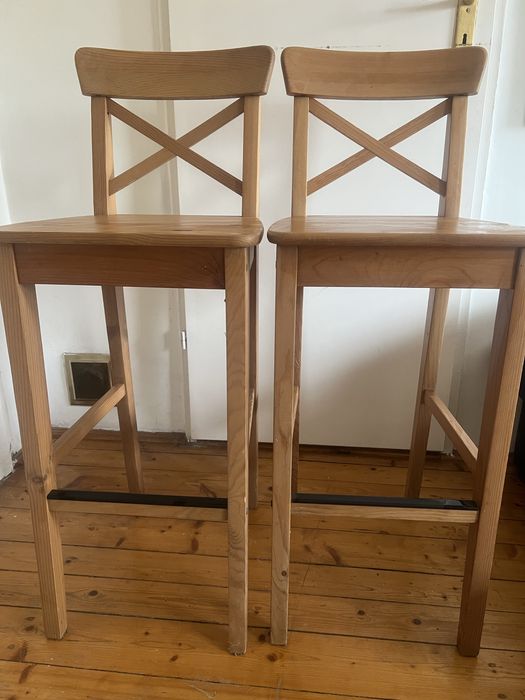 Hokery drewniane ikea