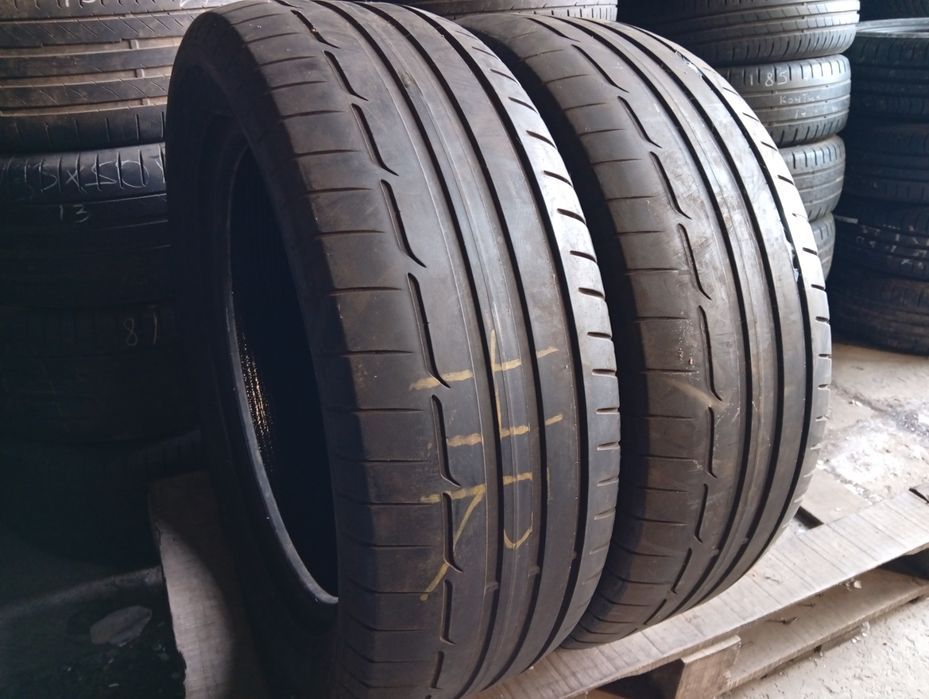 235.55.19 Dunlop 2шт літо шини гума склад Харків Шиномантаж R19