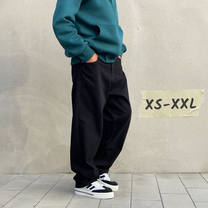 Великий розмір XXL Джинси чоловічі baggy jeans, широкие джинсы мужские