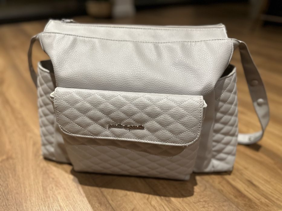 Saco bebe pasito pasito cinza