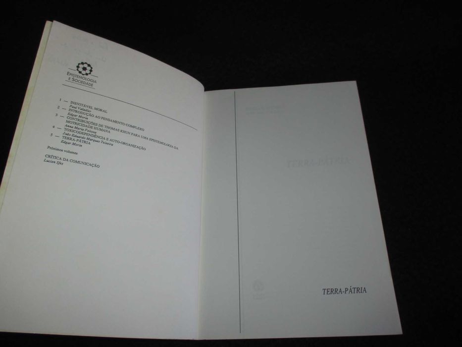 Livro Terra-Pátria Edgar Morin Anne Brigitte Kern