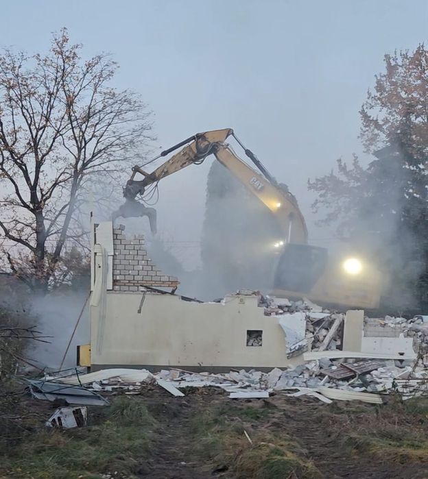 Rozbiórka budynków dużych i małych