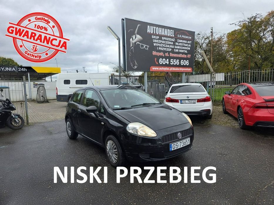 Fiat Grande Punto 1.2 Benzyna 65 KM, El. Szyby, El. Lusterka, Centralny Zamek z Pilotem