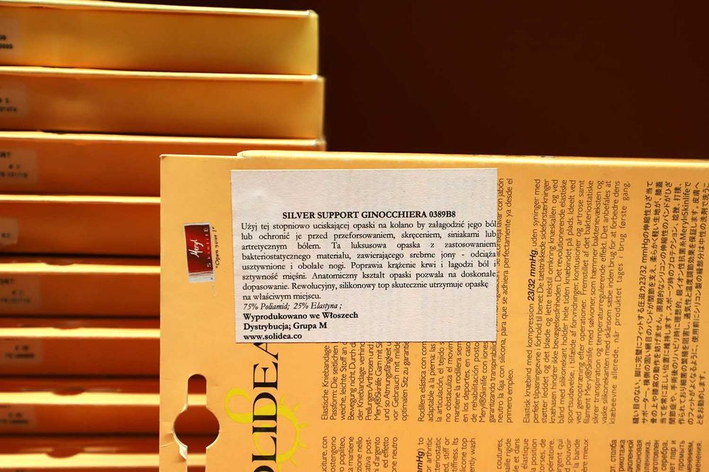 Opaski ochronne na kolano - SOLIDEA - WYPRZEDAŻ!