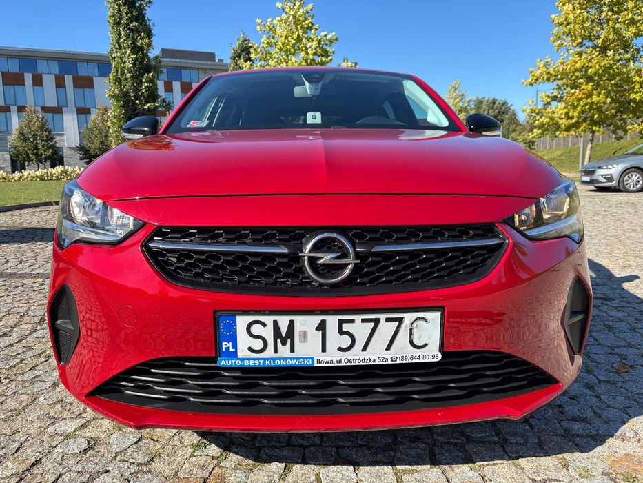 Opel Corsa 1,2 75KM I Właściciel 59000km Asystenci Klima Alu Felgi Salon PL 2020r