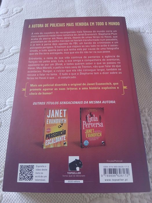 Livro Sorte Explosiva de Janet Evanovich