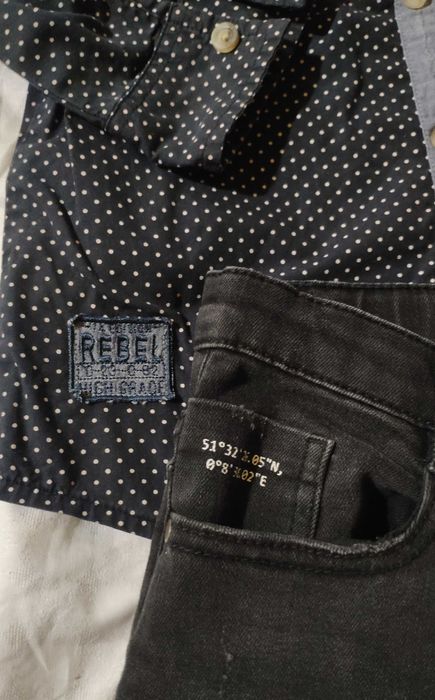 Zestaw koszula spodnie Zara 122