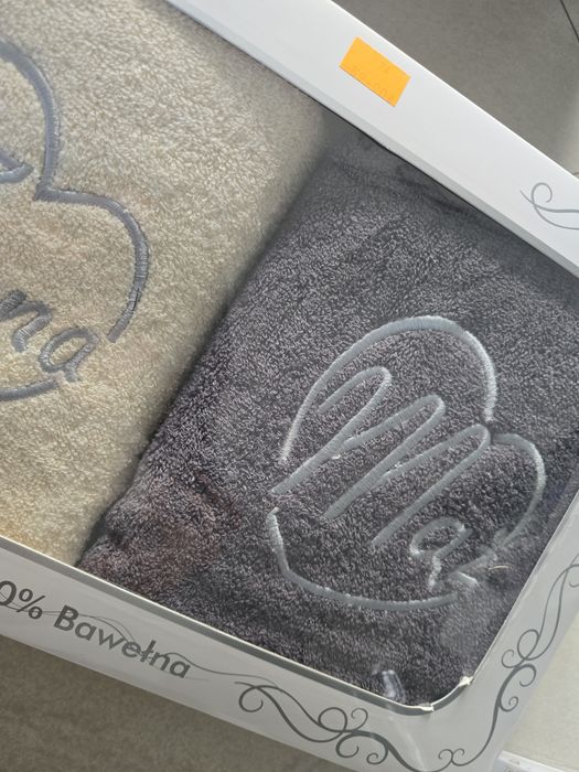 Reczniki 2 pack maz żoną