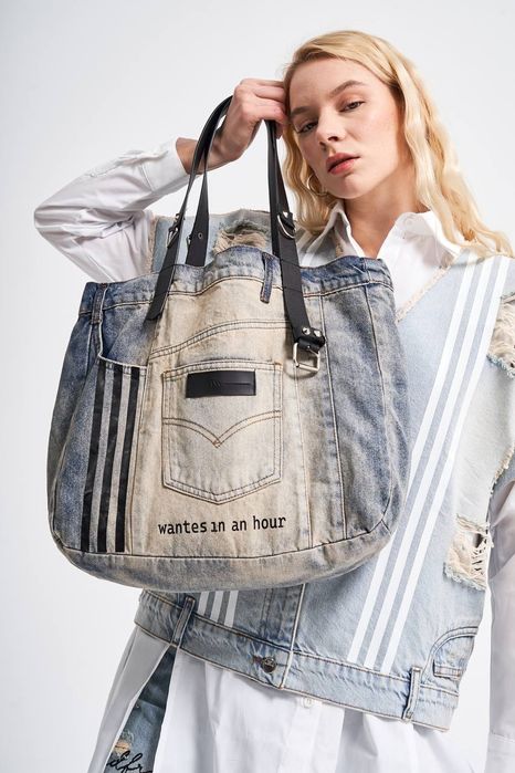 Dżinsowa Torebka Tw3