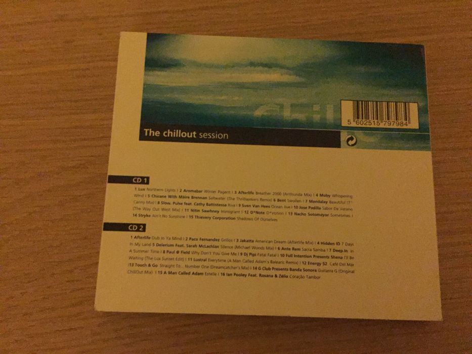 CD de chill out musica para relaxar