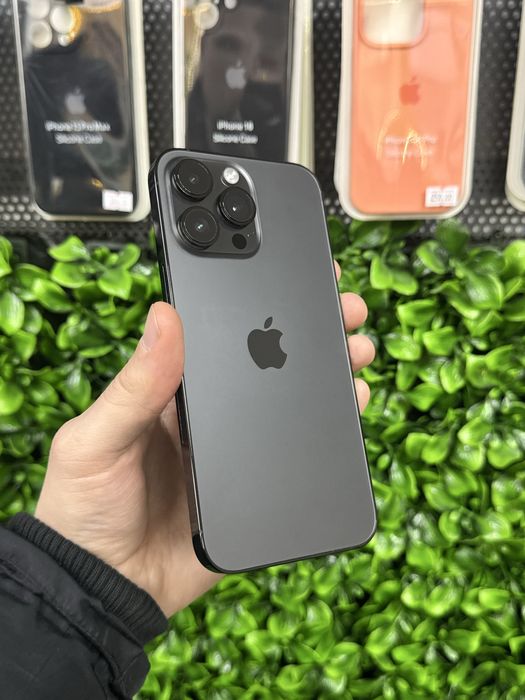 iPhone 14 Pro Max 128 gb акб 82% black neverlock телефон айфон чорний