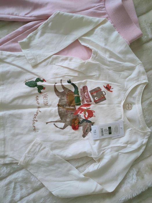 Spodnie i bluzka rozmiar 116 nowe