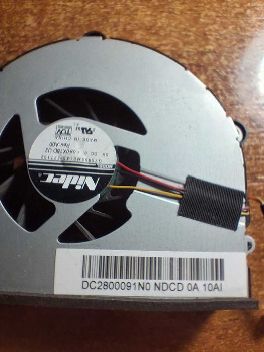 Кулер Вентилятор Toshibs Satellite A660,  A665, C660 та ін.