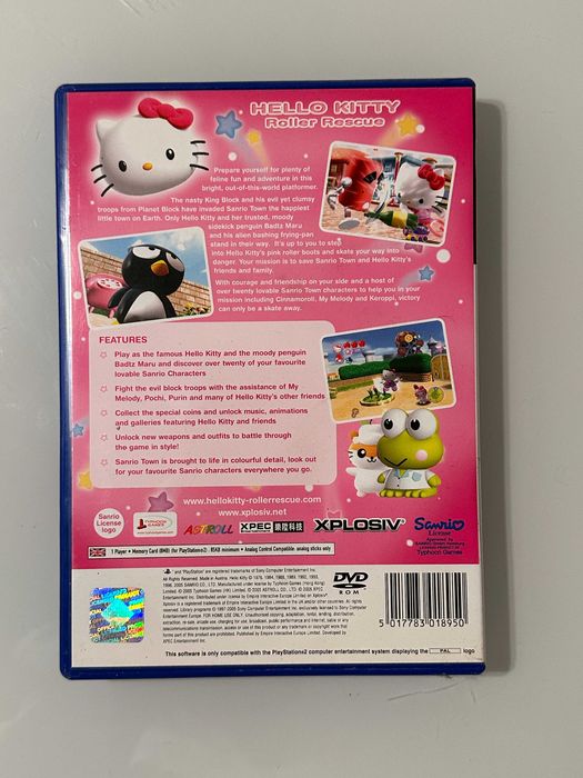 Hello Kitty Roller Rescue (Sony PlayStation 2)