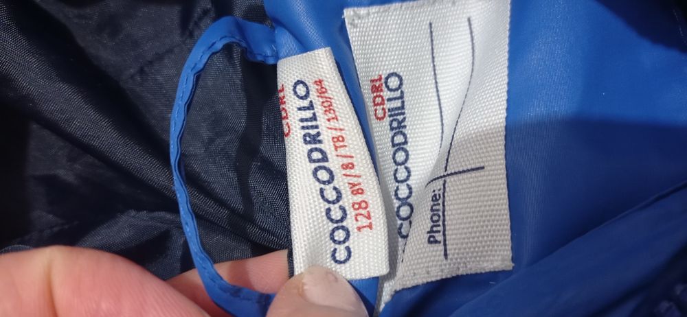 Kurtka ocieplana Coccodrillo rozmiar 128