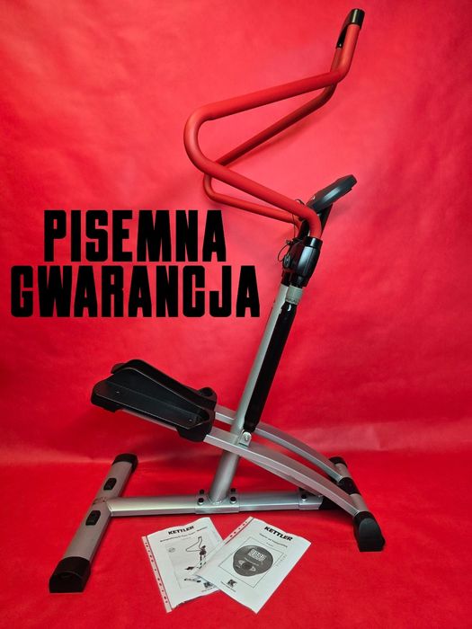 Nowy Model solidny steper jak schody firmy Kettler Montana Komputer Puls 12 stopni regulacji / Gwarancja