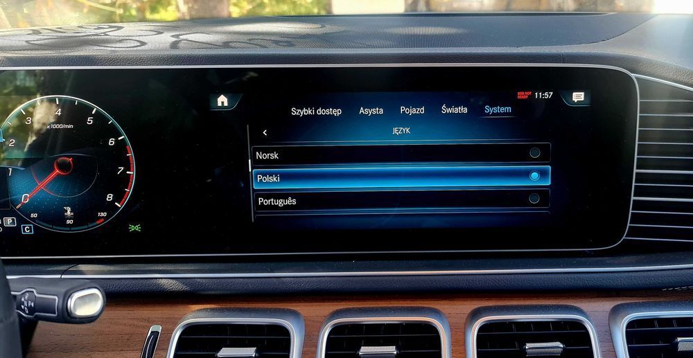 Mercedes Kodowanie Polski Język menu mapa konwersja usa europa