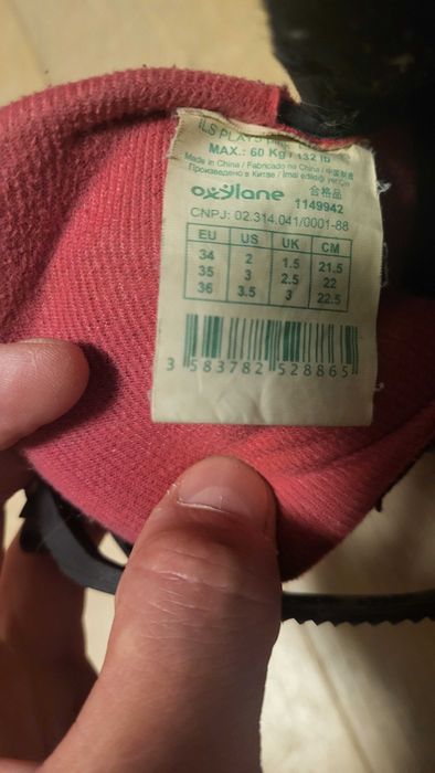 Rolki dziecięce Oxelo 34-36